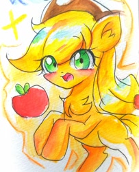 Size: 730x900 | Tagged: safe, artist:applejack_yokai, derpibooru import, applejack, g4