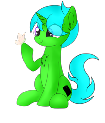 Size: 4700x5500 | Tagged: safe, artist:coraline0101, derpibooru import, oc, oc:green byte, butterfly, pony, unicorn, chest fluff, commission, male, simple background, solo, stallion, transparent background, ych result