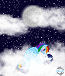 Size: 750x875 | Tagged: safe, artist:delphina34, rainbow dash, soarin', pegasus, pony, female, male, mare, shipping, soarindash, stallion, straight