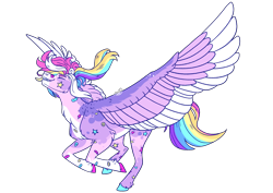 Size: 3541x2507 | Tagged: safe, artist:kitschykricket, derpibooru import, oc, oc only, oc:hyperpop, pegasus, pony, colored wings, female, mare, simple background, solo, transparent background, two toned wings, wings