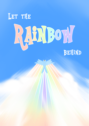 Size: 2480x3508 | Tagged: safe, artist:knife smile, derpibooru import, rainbow dash, g4, cloud, poster, rainbow