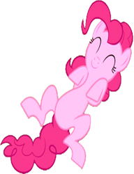 Size: 762x990 | Tagged: safe, derpibooru import, edit, edited screencap, editor:homersimpson1983, screencap, pinkie pie, earth pony, g4, background removed, eyes closed, female, lying down, not a vector, prone, simple background, smiling, solo, transparent background
