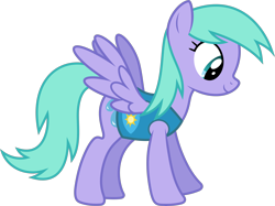 Size: 8646x6467 | Tagged: safe, artist:starryshineviolet, derpibooru import, icy rain, pegasus, pony, g4, winter wrap up, absurd resolution, background pony, female, flying, mare, simple background, solo, spread wings, transparent background, vector, wings, winter wrap up vest