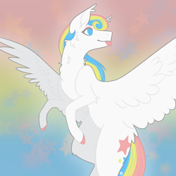 Size: 2000x2000 | Tagged: safe, artist:alkalez, artist:alkalez0, artist:alkalez0nyx, artist:alkalez_onyx, derpibooru import, oc, oc:gabrizzy, pegasus, pony, :p, flying, solo, spread wings, tongue, tongue out, wings