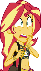 Size: 1476x2520 | Tagged: safe, derpibooru import, edit, edited screencap, editor:homersimpson1983, screencap, sunset shimmer, human, equestria girls, g4, background removed, bikini, clothes, female, geode of empathy, magical geodes, not a vector, simple background, solo, swimsuit, transparent background