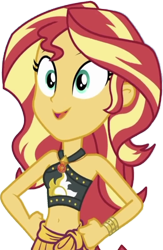 Size: 1642x2520 | Tagged: safe, derpibooru import, edit, edited screencap, editor:homersimpson1983, screencap, sunset shimmer, human, equestria girls, g4, background removed, bikini, clothes, female, geode of empathy, magical geodes, not a vector, simple background, solo, swimsuit, transparent background