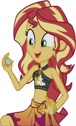 Size: 1522x2520 | Tagged: safe, derpibooru import, edit, edited screencap, editor:homersimpson1983, screencap, sunset shimmer, human, equestria girls, g4, background removed, belly, belly button, bikini, clothes, female, geode of empathy, magical geodes, midriff, not a vector, simple background, solo, swimsuit, transparent background