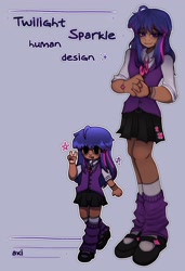 Size: 2718x3977 | Tagged: safe, artist:axitaint, derpibooru import, twilight sparkle, human, g4, clothes, cute, cutie mark on clothes, female, gray background, hairclip, humanized, peace sign, simple background, solo, twiabetes