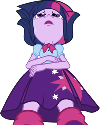 Size: 2001x2520 | Tagged: safe, derpibooru import, edit, edited screencap, editor:homersimpson1983, screencap, twilight sparkle, equestria girls, g4, background removed, female, not a vector, simple background, solo, transparent background