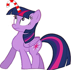 Size: 559x550 | Tagged: safe, derpibooru import, edit, edited screencap, editor:incredibubbleirishguy, screencap, twilight sparkle, twilight sparkle (alicorn), alicorn, fanfic:bride of discord, gauntlet of fire, background removed, candy, candy cane, food, not a vector