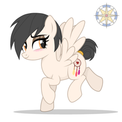 Size: 2500x2500 | Tagged: safe, artist:r4hucksake, derpibooru import, oc, oc:dreamcatcher, pegasus, pony, g4, female, mare, simple background, solo, transparent background