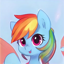 Size: 1024x1024 | Tagged: safe, ai content, derpibooru import, machine learning generated, pony, female, generator:thisponydoesnotexist, mare, not rainbow dash, solo