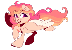 Size: 2300x1600 | Tagged: safe, artist:uunicornicc, derpibooru import, oc, oc only, pegasus, pony, chibi, colored wings, simple background, solo, transparent background, two toned wings, wings