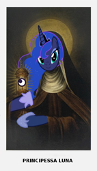 Size: 414x727 | Tagged: safe, artist:pizza split, derpibooru import, princess luna, alicorn, pony, description is relevant, female, halo, italian, mare