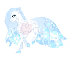 Size: 2900x2300 | Tagged: safe, artist:gigason, derpibooru import, oc, oc only, oc:ice prism, earth pony, pony, clothes, dress, female, mare, offspring, parent:rarity, simple background, solo, transparent background