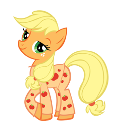 Size: 1200x1200 | Tagged: safe, artist:volt229, derpibooru import, applejack, earth pony, pony, clothes, cute, female, mare, pajamas, simple background, smiling, solo, transparent background