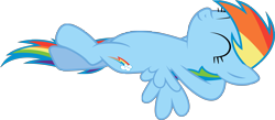 Size: 9000x3918 | Tagged: safe, artist:dipi11, derpibooru import, rainbow dash, pegasus, pony, rainbow falls, season 4, ^^, absurd resolution, cute, cyan skin, dashabetes, eyes closed, female, happy, mare, png, relaxed, relaxing, simple background, smiling, solo, spread wings, transparent background, wings