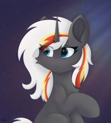 Size: 3239x3599 | Tagged: safe, artist:gaffy, derpibooru import, oc, oc only, oc:velvet remedy, pony, unicorn, fallout equestria, cheek fluff, female, horn, solo, unicorn oc