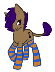 Size: 750x975 | Tagged: safe, artist:sinclair2013, derpibooru import, oc, oc:enamor, pony, unicorn, clothes, female, leonine tail, looking at you, mare, raised leg, simple background, socks, solo, striped socks, tail, transparent background