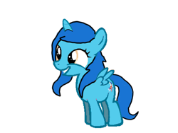 Size: 1024x768 | Tagged: safe, derpibooru import, oc, oc only, oc:butterfly wishes, alicorn, base used, female, filly, foal, happy, magical lesbian spawn, offspring, parent:fluttershy, parent:trixie, parents:trixieshy, simple background, solo, transparent background