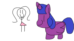 Size: 1152x648 | Tagged: safe, derpibooru import, twilight sparkle, twilight sparkle (alicorn), alicorn, 1000 hours in ms paint, emily, quality, simple background, white background