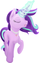 Size: 708x1129 | Tagged: dead source, safe, artist:theshadowstone, derpibooru import, starlight glimmer, pony, unicorn, alternate hairstyle, alternate tailstyle, colored eyebrows, eyes closed, female, focus, focused, glowing, glowing horn, highlights, horn, jewelry, lidded eyes, magic, magic aura, mare, movie accurate, muzzle, necklace, open mouth, pendant, pose, raised hoof, raised leg, shading, simple background, solo, starlight's cutie mark, style emulation, tail, telekinesis, translucent, transparent background, trotting, vector, walking, windswept hair, windswept mane, windswept tail