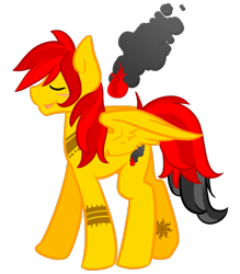 Size: 1280x1463 | Tagged: safe, artist:sinclair2013, derpibooru import, oc, oc only, oc:smoke trail, pegasus, pony, blushing, male, nudity, sheath, simple background, solo, stallion, transparent background