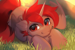 Size: 3000x2000 | Tagged: safe, artist:vensual99, derpibooru import, oc, oc:hardy, alicorn, pony, chest fluff, ear fluff, ears, grass, looking at you, male, solo, stallion