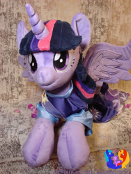 Size: 2304x3072 | Tagged: safe, artist:1stastrastudio, derpibooru import, twilight sparkle, twilight sparkle (alicorn), alicorn, pony, the last problem, clothes, coronation dress, dress, irl, photo, plushie, second coronation dress, solo