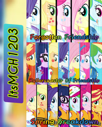 Size: 1920x2400 | Tagged: safe, derpibooru import, edit, edited screencap, editor:itsmgh1203, screencap, applejack, fluttershy, pinkie pie, rainbow dash, rarity, sci-twi, sunset shimmer, twilight sparkle, human, sheep, equestria girls, equestria girls series, forgotten friendship, rollercoaster of friendship, spring breakdown, spoiler:eqg series (season 2), applejack's hat, bowtie, bracelet, cap, clothes, cowboy hat, cutie mark, cutie mark on clothes, female, frown, geode of empathy, geode of fauna, geode of shielding, geode of sugar bombs, geode of super speed, geode of super strength, geode of telekinesis, glasses, hat, hoodie, humane five, humane seven, humane six, jewelry, leather, leather vest, magical geodes, necklace, open mouth, open smile, rarity peplum dress, smiling, tanktop, text, transformation, transformation sequence, vest