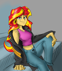 Size: 1465x1679 | Tagged: safe, artist:patanu, derpibooru import, sunset shimmer, human, equestria girls, commission, female, solo