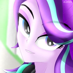 Size: 1024x1024 | Tagged: safe, artist:xlist276, derpibooru import, starlight glimmer, human, equestria girls, eye clipping through hair, eyebrows, eyebrows visible through hair, female, solo