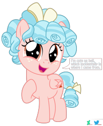 Size: 6600x8049 | Tagged: safe, artist:kuren247, derpibooru import, cozy glow, pegasus, pony, cozybetes, cute, daaaaaaaaaaaw, female, filly, foal, folded wings, happy, hoof on chest, implied hell, looking at you, pure concentrated unfiltered evil of the utmost potency, pure unfiltered evil, simple background, solo, speech bubble, swearing, talking to viewer, text, transparent background, vector, vulgar, wings