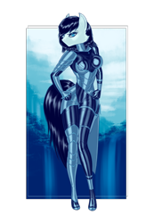 Size: 1304x1889 | Tagged: safe, artist:c91industries, derpibooru import, oc, oc only, oc:latch, anthro, earth pony, unguligrade anthro, earth pony oc, female, latex, latex suit, simple background, solo, transparent background