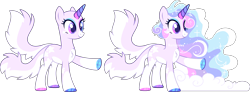 Size: 4919x1806 | Tagged: safe, artist:kurosawakuro, derpibooru import, oc, oc only, pony, unicorn, augmented, augmented tail, base used, female, mare, multiple tails, simple background, solo, tail, transparent background, two tails
