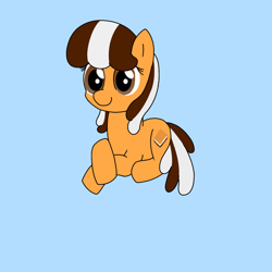 Size: 1500x1500 | Tagged: safe, artist:shuffle, ponerpics import, oc, oc only, oc:s'mare, earth pony, food pony, original species, pony, earth pony oc, female, food, lying down, mare, ponified, solo