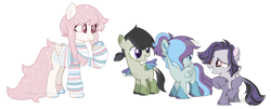 Size: 1280x515 | Tagged: safe, artist:katelynleeann42, artist:splotchyinkk, derpibooru import, oc, oc only, pegasus, pony, base used, clothes, female, filly, foal, mare, simple background, sweater, transparent background, unshorn fetlocks