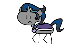 Size: 1924x1265 | Tagged: safe, artist:mystery shore, derpibooru import, idw, king sombra, pony, unicorn, in a nutshell, reflections, spoiler:comic, good king sombra, in a nutshell but mirror version, male, mirror universe, simple background, solo, stallion, stick pony, transparent background