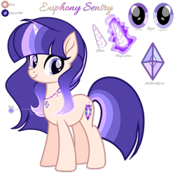Size: 2048x2048 | Tagged: safe, artist:harmonyvitality-yt, derpibooru import, oc, oc only, pony, unicorn, base used, female, horn, jewelry, mare, necklace, offspring, parent:flash sentry, parent:twilight sparkle, parents:flashlight, simple background, smiling, solo, story included, transparent background, unicorn oc