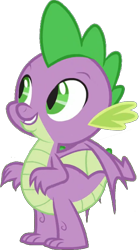 Size: 402x721 | Tagged: safe, artist:pascalmulokozi2, derpibooru import, edit, edited screencap, screencap, spike, dragon, season 8, spoiler:s08, background removed, not a vector, simple background, solo, transparent background, winged spike, wings