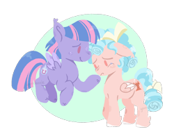 Size: 1112x871 | Tagged: safe, artist:wholesomeponies, derpibooru import, cozy glow, wind sprint, pegasus, pony, circle background, comforting, cozybetes, cute, duo, duo female, female, filly, flying, foal, sad, simple background, smiling, transparent background, tumblr