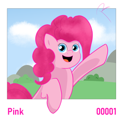 Size: 1080x1080 | Tagged: safe, artist:reinbou, derpibooru import, pinkie pie, earth pony, pony, looking at you, photo, solo