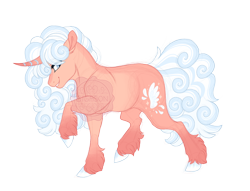 Size: 3412x2600 | Tagged: safe, artist:gigason, derpibooru import, oc, oc:flight wish, pony, unicorn, female, mare, offspring, parent:rolling thunder, simple background, solo, transparent background