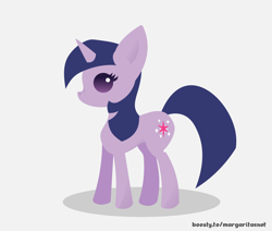 Size: 2600x2200 | Tagged: safe, artist:margaritaenot, derpibooru import, twilight sparkle, unicorn twilight, pony, unicorn, alternate design, simple background, solo, white background