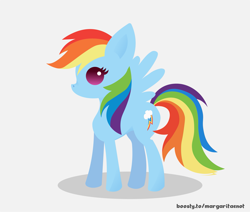 Size: 2601x2201 | Tagged: safe, artist:margaritaenot, derpibooru import, rainbow dash, pegasus, pony, simple background, solo, white background