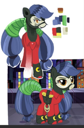 Size: 496x751 | Tagged: safe, artist:heartwoozy, derpibooru import, mistress marevelous, earth pony, pony, building, clothes, costume, female, gameloft, lasso, looking at you, mare, mask, my little pony: magic princess, power ponies, rope, screencap reference, smiling, solo, tail, tail wrap