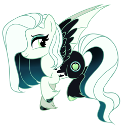 Size: 1192x1206 | Tagged: safe, artist:pgthehomicidalmaniac, derpibooru import, oc, oc:eclipse orchard, bat pony, pony, bat pony oc, body markings, colored hooves, colored wings, eyeshadow, female, flying, gradient mane, gradient tail, green eyes, hoof polish, makeup, mare, multicolored wings, simple background, solo, spread wings, tail, transparent background, unshorn fetlocks, wings