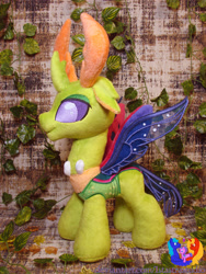 Size: 2304x3072 | Tagged: safe, artist:1stastrastudio, derpibooru import, thorax, changedling, changeling, irl, king thorax, photo, plushie, solo