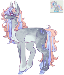 Size: 1903x2234 | Tagged: safe, artist:sleepy-nova, derpibooru import, oc, oc:soft crystals, earth pony, pony, female, mare, simple background, solo, transparent background