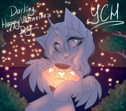 Size: 4000x3530 | Tagged: safe, artist:shinoshai, derpibooru import, oc, pony, commission, holiday, solo, valentine's day, your character here